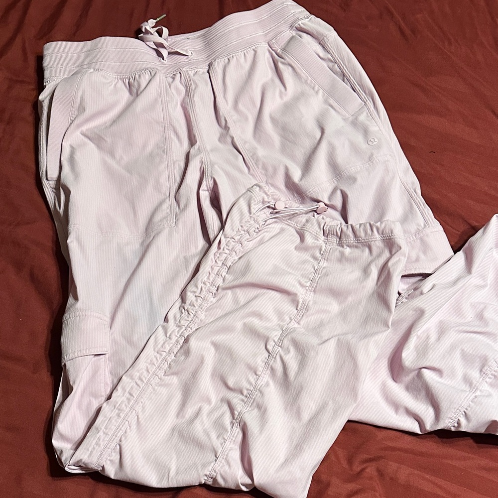 Lululemon Athletica Soft Pink Joggers